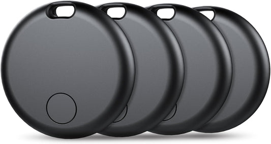 Air Tracker Tags - 4 Pack: Smart Bluetooth Item Finder for iOS, Perfect Locator for Keys, Luggage, and More!